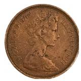 1971 Great Britain 2 New Penny