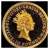 1997 1/10 oz Gold Britannia Â£10 GEM PROOF