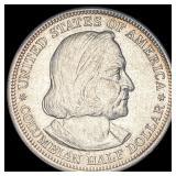 1893 Silver Columbian Half Dollar CHOICE BU