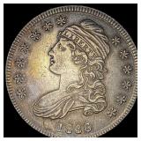 1836 Capped Bust Half Dollar CLOSELY UNCIRCULATED