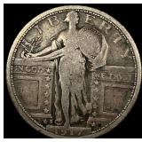 1917-S Type 1 Standing Liberty Quarter NICELY CIRC