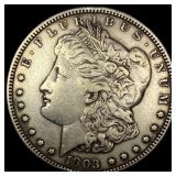 1903 Morgan Silver Dollar NEARLY UNCIRCULATED