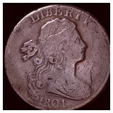 1801 Drapped Bust LG Cent NICELY CIRCULATED