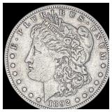 1892-S Silver Morgan Dollar NEARLY UNCIRCULATED