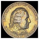 1927 Silver Half Dollar Battle of Bennington HIGH