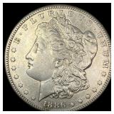 1886-S Silver Morgan Dollar CLOSELY UNCIRCULATED
