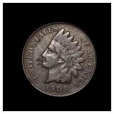 1909-S Indian Head Cent LIGHTLY CIRCULATED