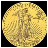 2017 1/10 oz Gold American Eagle $5 SUPERB GEM BU