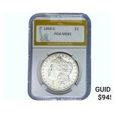 1899-S Morgan Silver Dollar PGA MS61