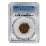 1908-S Indian Head Cent PCGS F12