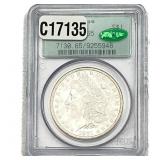 1881-S CAC Morgan Silver Dollar PCGS MS65