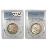 [2 Coins] 1918-1922 Commemerative Coins PCGS MS63