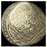 Islamic Turkomans Silver Dirham NEARLY UNCIRCULAT