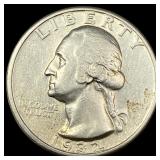 1932-D Silver Washington Quarter CLOSELY UNCIRCULA