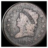 1813 Classic Head Large Cent NICELY  CIRCULATED