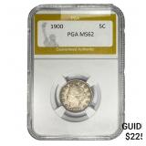 1900 Liberty Victory Nickel PGA MS62