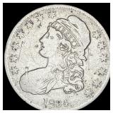 1834 Silver Capped Bust Half Dollar NICELY CIRCULA