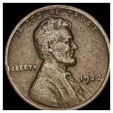 1922 No D Lincoln Wheat Cent LIGHTLY CIRCULATED