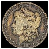1893 Silver Morgan Dollar NICELY CIRCULATED