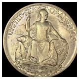 1936-D Silver Half Dollar California-Pacific GEM B