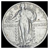 1927-S Silver Standing Liberty Quarter LIGHTLY CIR