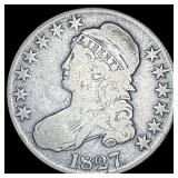 1827 Capped Bust Half Dollar NICELY CIRCULATED