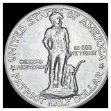 1925 Silver Lexington-Concord Half Dollar HIGH GRA