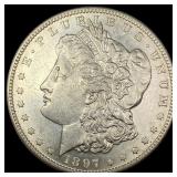 1897-S Silver Morgan Dollar UNCIRCULATED