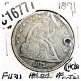 1871 Silver Trade Dollar