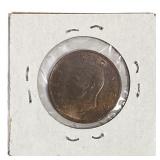 1941 New Zealand Bronze Half Penny