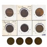 [10 Coins] 1909 Canada 1 Cent