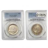 [2 Coins] 1936 Commemerative Coins PCGS MS64-66
