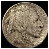 1914-S Buffalo Nickel CLOSELY UNCIRCULATED