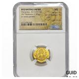 Byzantine Heraclius 610-641 Gold Tremissis 1.50G