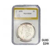 1878 Morgan Silver Dollar PGA MS64