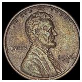 1926-S Lincoln Wheat Cent NEARLY UNCIRCULATED