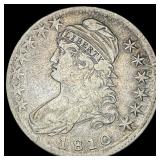 1810 Capped Bust Half Dollar LIGHTLY CIRCULATED