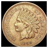 1859 Indian Head Cent CLOSELY UNCIRCULATED
