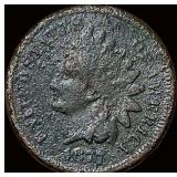 1877 Indian Head Cent NICELY CIRCULATED