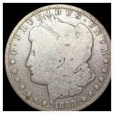 1890-CC Morgan Silver Dollar LIGHTLY CIRCULATED