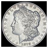 1878 Silver Morgan Dollar NEARLY UNCIRCULATED