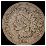1873 Indian Head Cent NICELY CIRCULATED