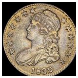 1832 Silver Capped Bust Half Dollar CLOSELY UNCIRC