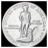 1925 Silver Lexington-Concord Half Dollar UNCIRCUL