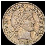 1914 Barber Dime CLOSELY UNCIRCULATED