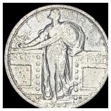 1917-S Type 1 Standing Liberty Quarter LIGHTLY CIR