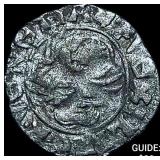 14-15th C. Venice Silver Tornesello NEARLY UNCIRCU