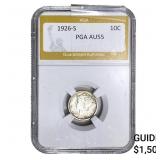 1926-S Mercury Silver Dime PGA AU55
