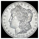 1902 Morgan Silver Dollar CLOSELY UNCIRCULATED