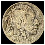 1914 Buffalo Nickel LIGHTLY CIRCULATED